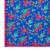 Blue printed georgette saree