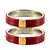 Maroon Crystal Bangles And Bracelets