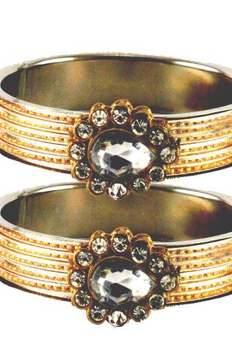 Gold Crystal Bangles And Bracelets