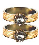 Gold Crystal Bangles And Bracelets