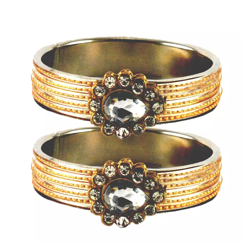 Gold Crystal Bangles And Bracelets