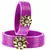 Purple Crystal Bangles And Bracelets