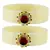 White Crystal Bangles And Bracelets
