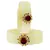 White Crystal Bangles And Bracelets