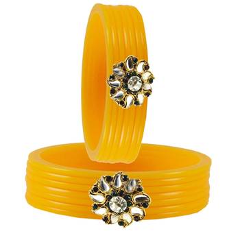Yellow Crystal Bangles And Bracelets 2