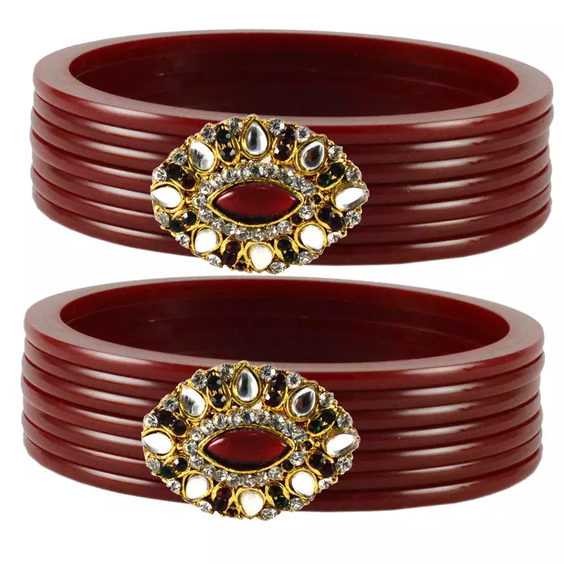 Brown Crystal Bangles And Bracelets