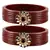 Brown Crystal Bangles And Bracelets
