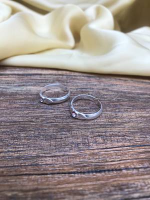 Silver toe-rings 3