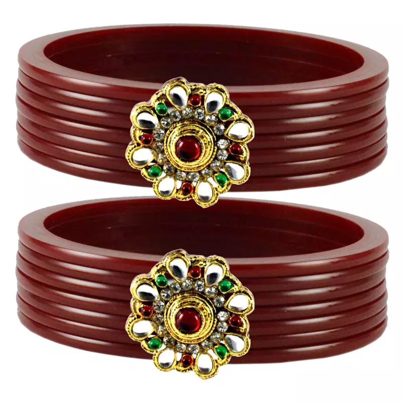 Brown Crystal Bangles And Bracelets