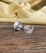 Silver toe-rings