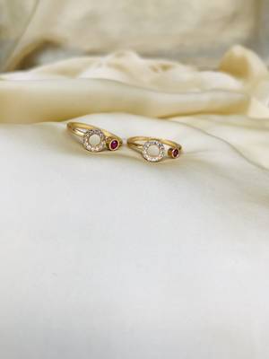 Gold toe-rings 1