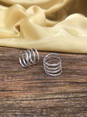 Silver toe-rings 1
