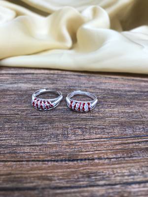 Silver toe-rings 1