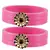Pink Crystal Bangles And Bracelets