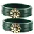 Green Crystal Bangles And Bracelets