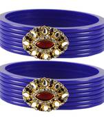 Blue Crystal Bangles And Bracelets