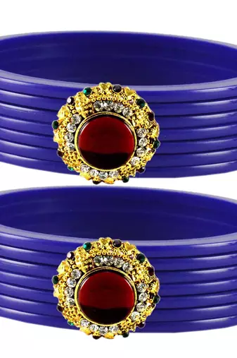 Blue Crystal Bangles And Bracelets