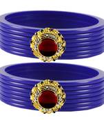 Blue Crystal Bangles And Bracelets