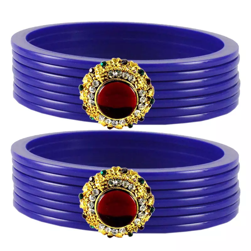 Blue Crystal Bangles And Bracelets