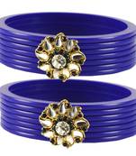 Blue Crystal Bangles And Bracelets