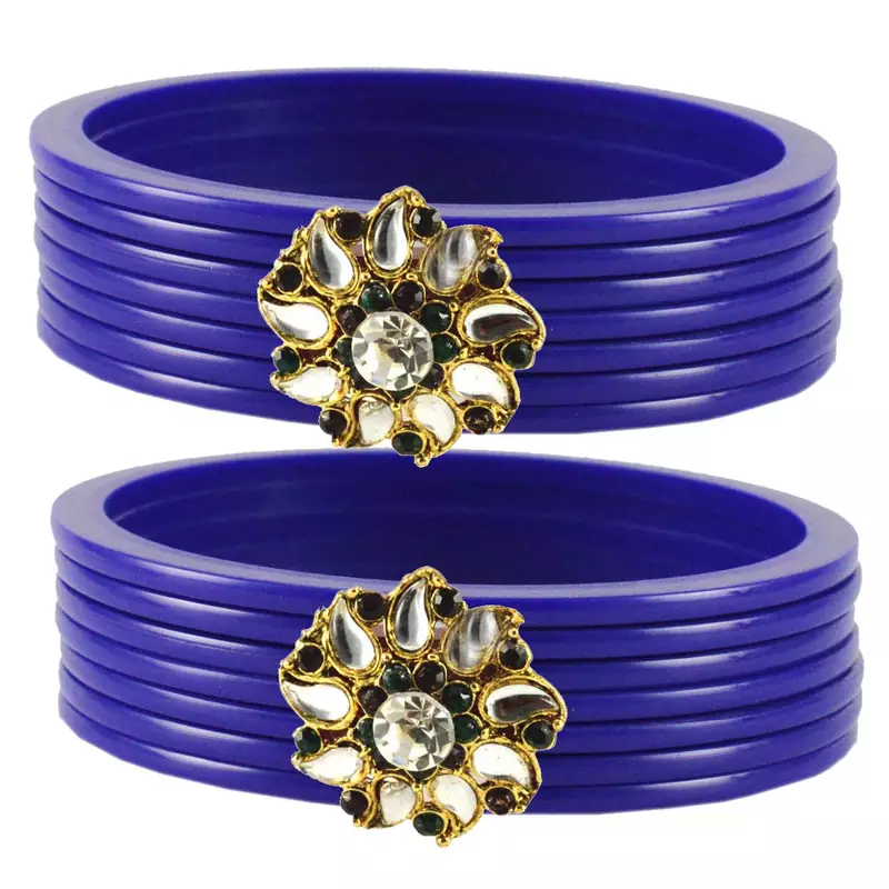 Blue Crystal Bangles And Bracelets