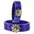 Blue Crystal Bangles And Bracelets