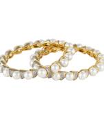 Gold Cubic Zirconia Bangles And Bracelets