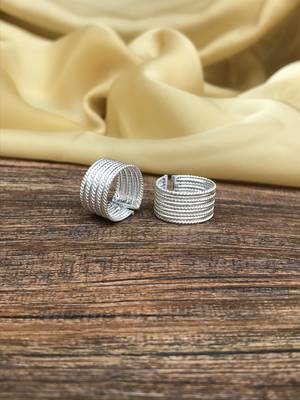 Silver toe-rings 2