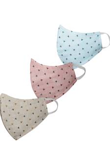 Pack of 3 for 3 ro 8 years face mask