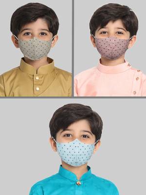 Pack of 3 for 3 ro 8 years face mask 2
