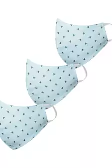 Pack of 3 for 3 ro 8 years face mask