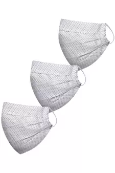 Pack of 3 for 3 ro 8 years face mask