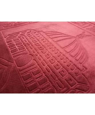 Red Velvet Anti Skid  Muslim Prayer Mat 2