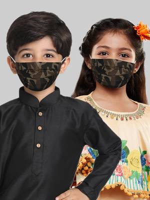 Pack of 3 for 3 ro 8 years face mask 2