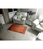 Brown Velvet Anti Skid  Muslim Prayer Mat