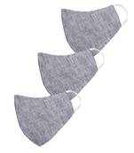 Pack of 3 Floral and Abstract Printed Reusable Anti Comfortable face mask