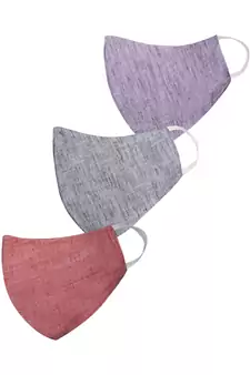 Pack of 3 Floral and Abstract Printed Reusable Anti Comfortable face mask