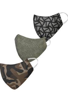 Pack of 3 Floral and Abstract Printed Reusable Anti Comfortable face mask