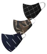 Pack of 3 Floral and Abstract Printed Reusable Anti Comfortable face mask