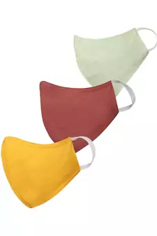 Pack of 3 Floral and Abstract Printed Reusable Anti Comfortable face mask