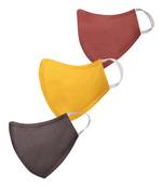 Pack of 3 Floral and Abstract Printed Reusable Anti Comfortable face mask