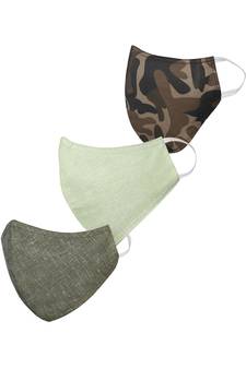 Pack of 3 Floral and Abstract Printed Reusable Anti Comfortable face mask