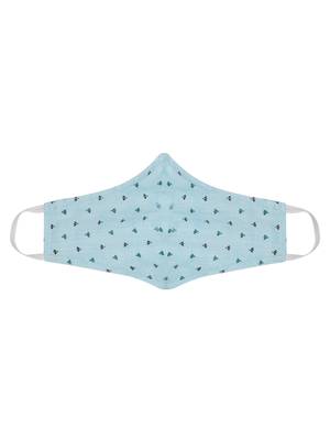 Pack of 3 Floral and Abstract Printed Reusable Anti Comfortable face mask 5