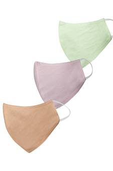 Pack of 3 Floral and Abstract Printed Reusable Anti Comfortable face mask