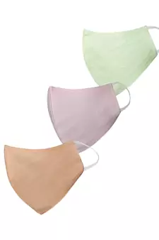 Pack of 3 Floral and Abstract Printed Reusable Anti Comfortable face mask