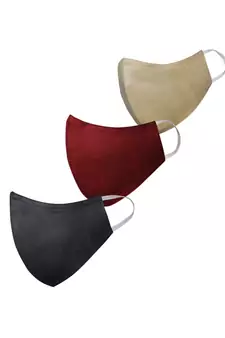 Pack of 3 Floral and Abstract Printed Reusable Anti Comfortable face mask