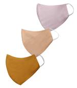 Pack of 3 Floral and Abstract Printed Reusable Anti Comfortable face mask