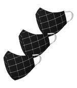 Pack of 3 Floral and Abstract Printed Reusable Anti Comfortable face mask