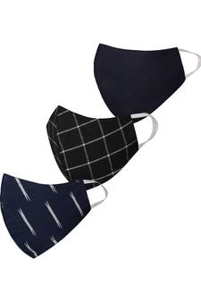 Pack of 3 Floral and Abstract Printed Reusable Anti Comfortable face mask