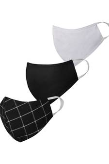 Pack of 3 Floral and Abstract Printed Reusable Anti Comfortable face mask